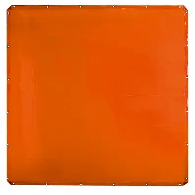 Welding protection awning, orange 