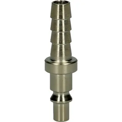Metal air inlet connector with hose tail , Ø 10mm, 58mm 