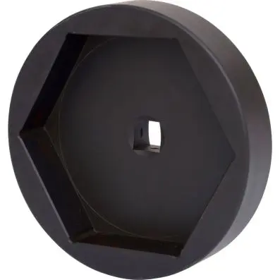 1" Axle nut socket, 6 point, short, 175m m 