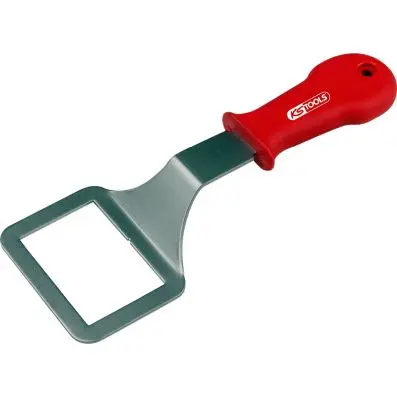 Rain and light sensor release tool, corn ered inner edges 