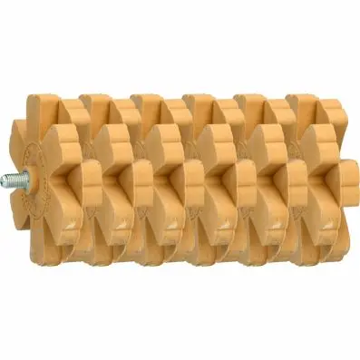 Stripe removing pads with lamellae, 6 pa ck 