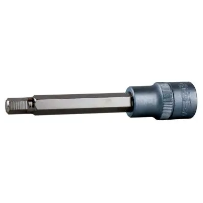 1/2" Bit socket hexagon, long, 7mm 