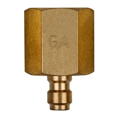 Adaptor piece M14x1.5 internal thread an d 1/4" hose connection 