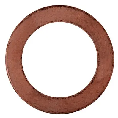 Copper washer, external-Ø 33mm, internal -Ø 22mm, pack of 25 