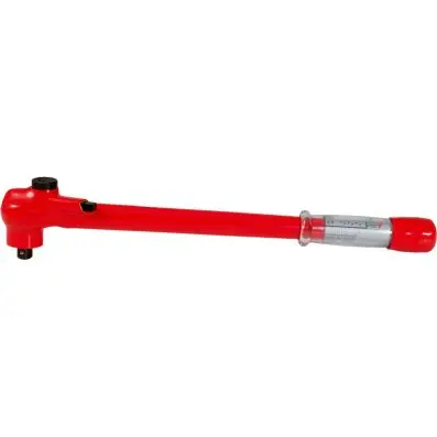 1/2" torque wrench with protective insul ation and reversible ratchet head, 20-10 