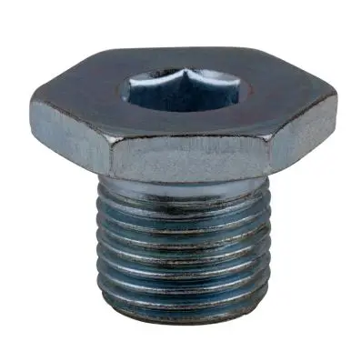 Oil sump drain plug, internal hexagon 8m m, M14x1,25x13mm, pack of 10 