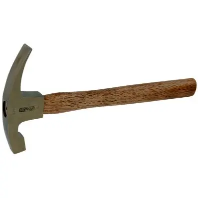 BRONZEplus Bricklayer´s hammer 700 g, am erican pattern, hickory handle 