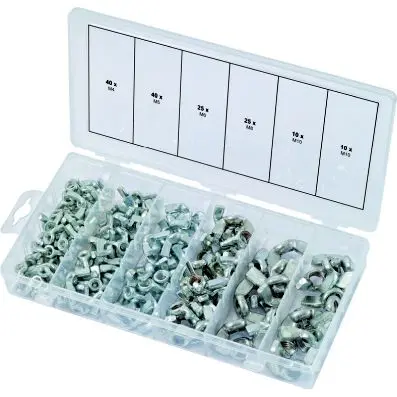 Wing nuts assortment, M4-M10, 150 pcs 