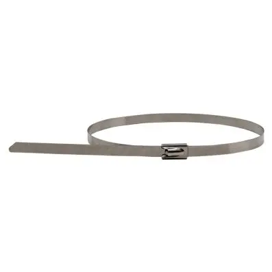 Stainless steel ball-lock cable ties, 4, 6x500mm, 100 pcs 