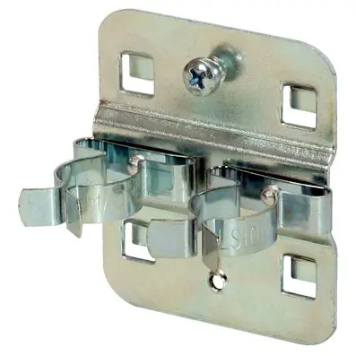 Tool clip, double small, Ø 19mm 