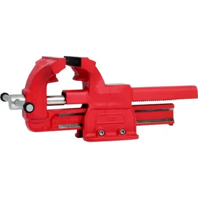 Parallel vice without turntable, 120 mm 