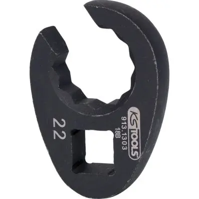 1/2" 12 point crawfoot wrench, 22mm 