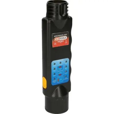 12 V towing vehicle tester/tester for tr ailer receptacle 13-pole 