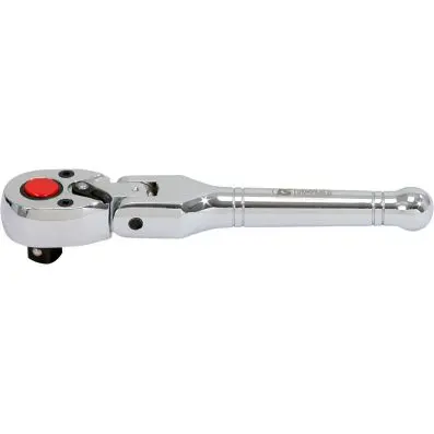 3/8" CHROMEplus Flexibel head reversible ratchet, 72 teeth 