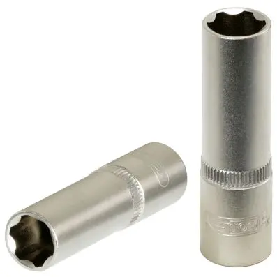 1/4" Hexagonal socket, long, 10mm 
