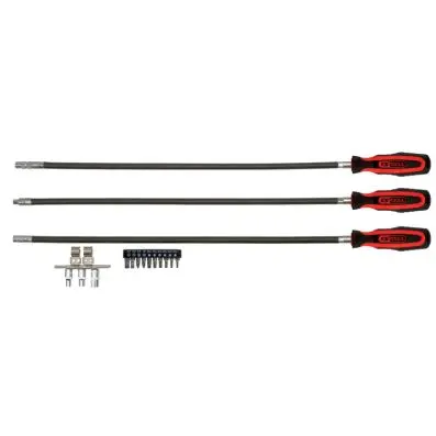 ERGOTORQUEplus Screwdriver set, 16 pcs, extra long 