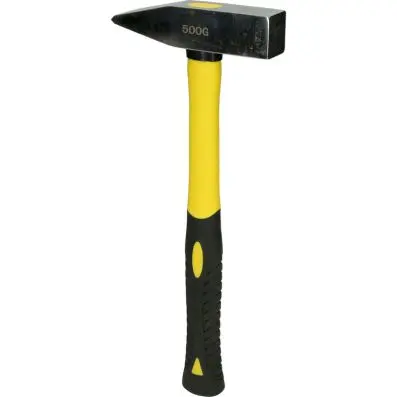STAINLESS STEEL Fitters hammer, fibergla s handle,500g 