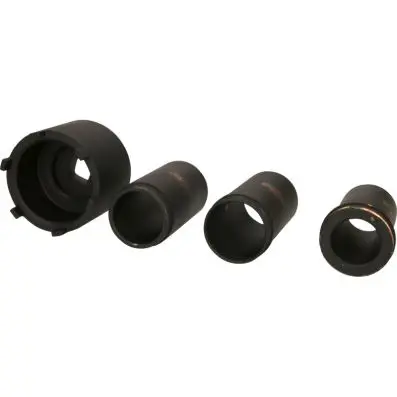 Groove nut spanner set with 3 guide pipe s for Mercedes, Ø 75 mm, 4 pcs. 