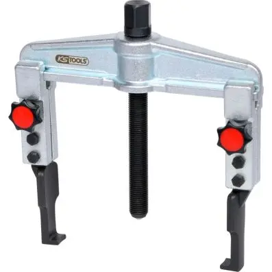 Quick adjustment universal 2 arm puller set with extremely narrow and extended l 
