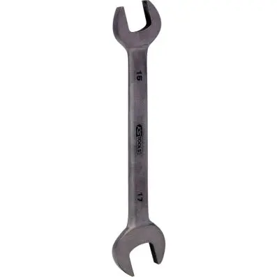 TITANplus Open end spanner, 15x17mm 