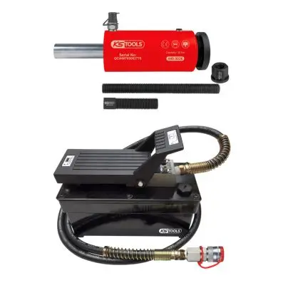 Hydraulic unit 32-tonnes, with air hydra ulic pump, 9 pcs 