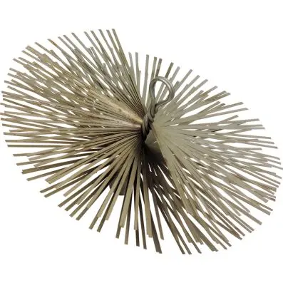 Steel cleaning brush, round, Ø 250mm 