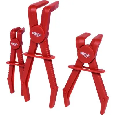 Hose clamp pliers set 90° angled, 3 pcs 