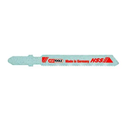 Jigsaw blades, HSS, 75mm, 0,9mm, T118A, pack of 5 