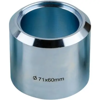 Pressure sleeve with recess, Ø 71 x 60 m m 