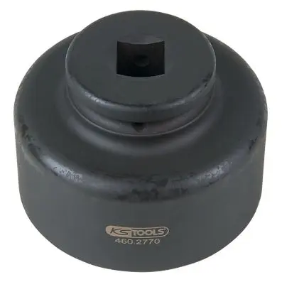 3/4" axle nut socket, 8 point, short, 85 mm 