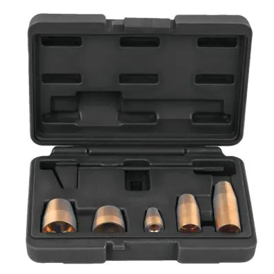 Mounting sleeve set for pump injectors, 6 pcs 