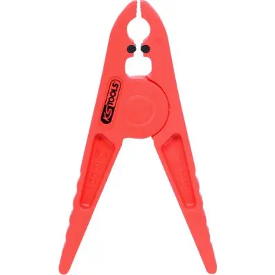 Plastic flat nose pliers with protective insulation, large, 160mm 
