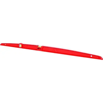 Heavy aluminium die cast spirit level in torpedo form, 1000mm 