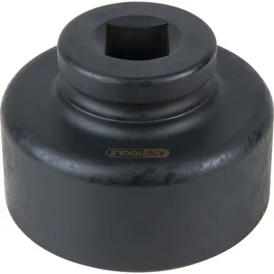 1" axle nut socket, 8 point, short, 80 m m 