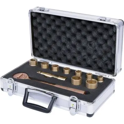BRONZEplus Socket set 1/2" 11 pcs 