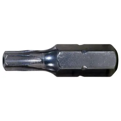 1/4" STAINLESS STEEL bit Torx tamperproo f, 25mm, TB20 