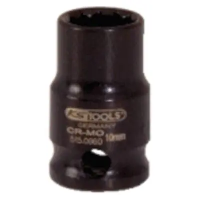 3/8" 12 point impact socket, short, 10mm 