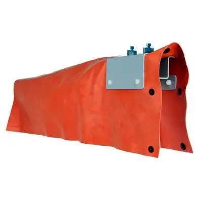 Cover hood with protective insulation fo r a fuse strip 
