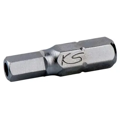 1/4" Bit hexagon tamperproof, 25mm, 1/4" 