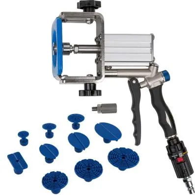 Pneumatic smart-repair dent puller set, 12 pcs 