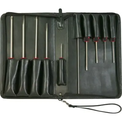 TITANplus Screwdriver set, 10 pcs, PH+sl ot 
