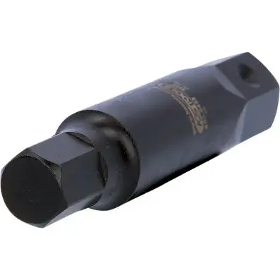 Impact bit socket hex adaptor, 107mm, 17 mm 