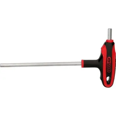 T-handle hex key wrench, 1/4" 