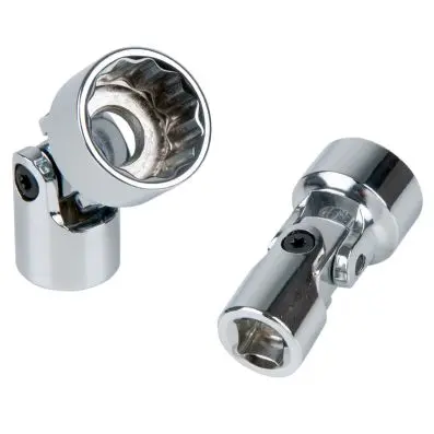 3/8" 12-point socket with joint for gear box, 18 mm 