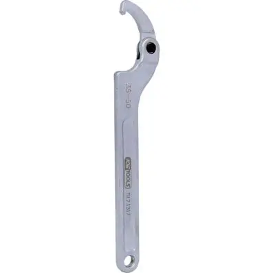 Flexible hook wrench with nose, 35-50mm 