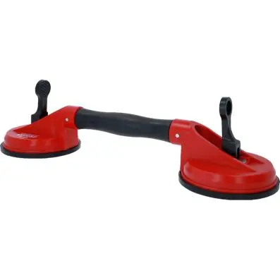 Double suction holder, max 80kg 