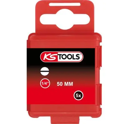 1/4" Bit slot,50mm,11mm, pack of 5 