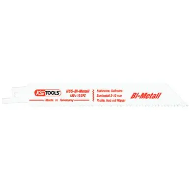 Sabre saw blades, 150mm, 2,5mm, pack of 5 