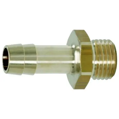 Hose connector, male thread, 45°, G1/4"A Gx6mm 