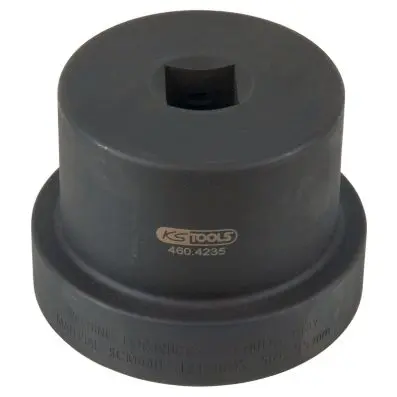 1" axle nut socket with guide band, 12 p oint, 95 mm 